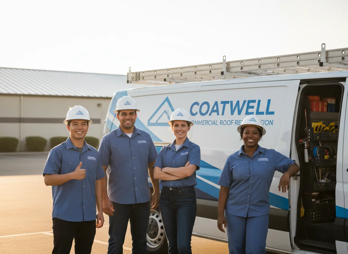 Commercial roof coating company in Corona, CA